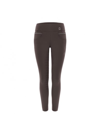 Cavallo - leggings Cavalliz grip hiver - dark taupe