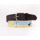 Hook polo - ceinture needlepoint beach polo