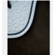 Kentucky - Tapis glitter rope - blanc/marine