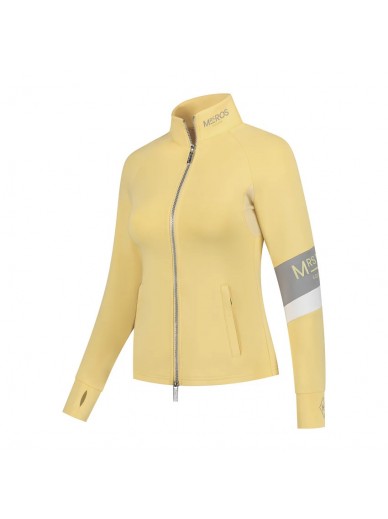 Mrs Ros - training jacket stripe - yellow