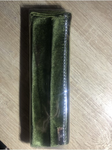 Cavalancia - pad muserolle velvet strass - olive