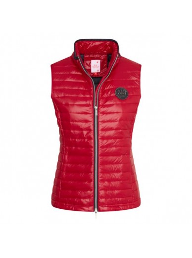 imperial riding - veste sans manches pearl - tango red