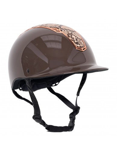 imperial riding -Casque Olania - snake brun