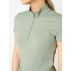Ps of Sweden - Top Adele - khaki green - manches courtes