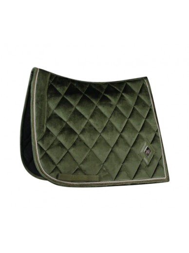 Mrs Ros - Tapis velvet iconic - grey green