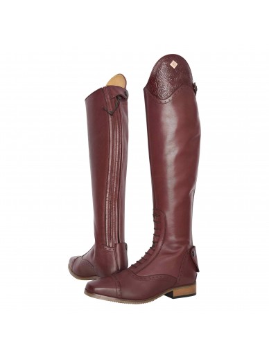 imperial riding - Bottes Olania - bordeaux flower