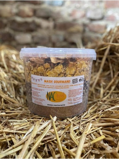 Nac'turel - msh gourmand menthe - seau 1,4kg