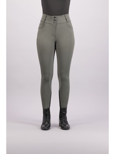 Eurostar - pantalon indigo taille haute - castor grey