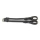 Bridle2fit stock - montants plat noir - 27cm