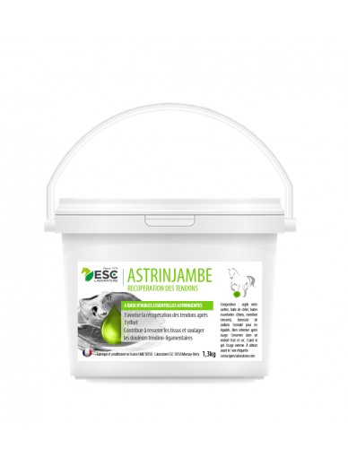ESC - ASTRINJAMBES – Récupération et engorgement tendons cheval – Argile enrichie en huiles essentielles