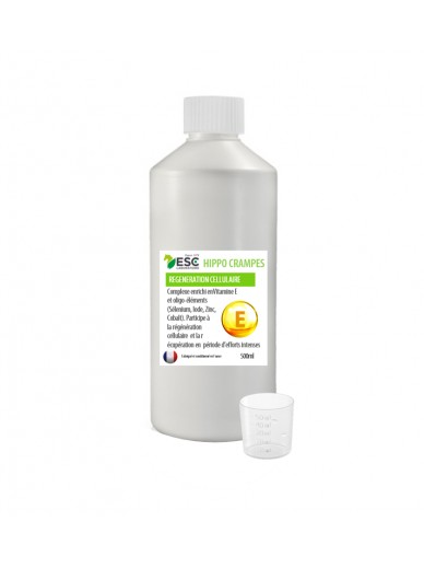 ESC - HIPPOCRAMPES – Récupération et fatigue cheval – Complément enrichi source de sélénium et vitamine E