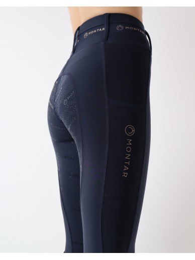 Montar- Shelby leggings gold - dark navy