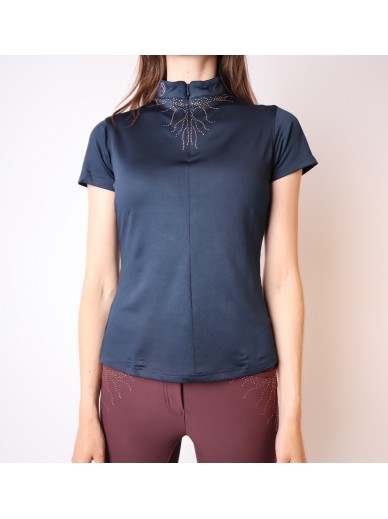 Montar- Top Femka rosegold - marine