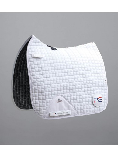 Premier equine - Tapis blanc avec patch numero