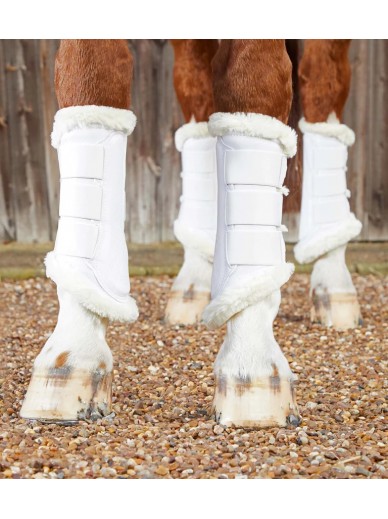 Premier equine - Guetres techno wool - blanc