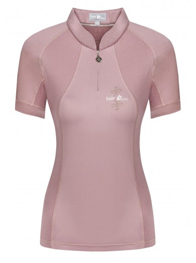 FairPlay - top paula - manches courtes - dusty pink